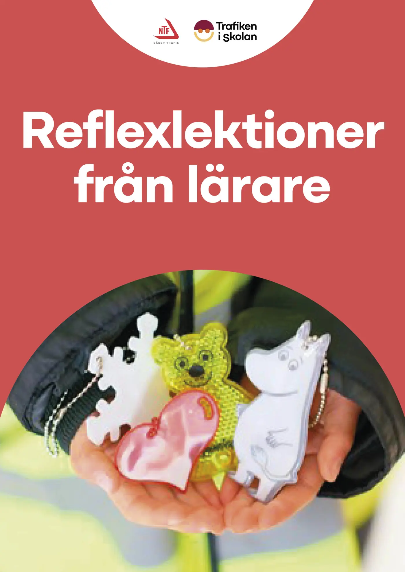 Händer som håller i reflexer.